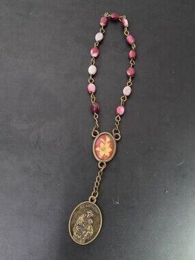 Vintage Devotional Pocket Chaplet Or Mini Rozery